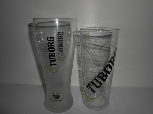 Tuborg beer pint - beer, glasses