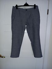 Fatface  cropped linen trousers size 12 in good pre-loved condition