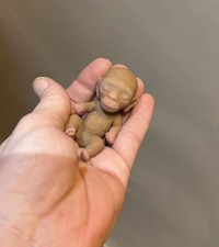 Silicone baby monkey - silicone, reborn