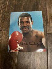 Michael Spinks Signed 8x10 Photo Boxing World Champion 