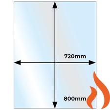 Glass Hearth Clear Fire