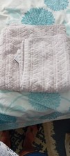 Towel Set, Hand & Bath, Dunelm, Grey Chevron Pattern