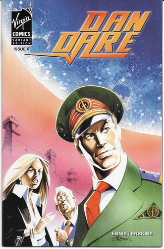 Dan dare virgin - virgin, comics