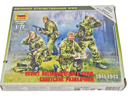 Zvezda 6137 scale - scale, wwii