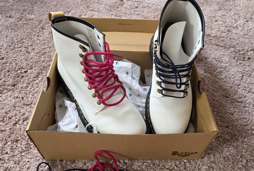 Martens 1460 vegan - martens, white