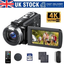 4K Video Camera, Camcorder
