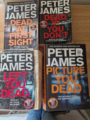 Peter james books - x, bundle
