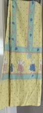 Vintage mothercare Pair Of Nursery Curtains 46 X 54 Bunny and Balloons 