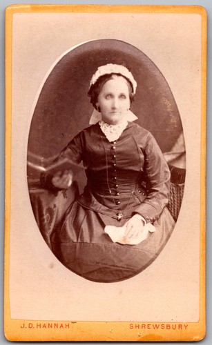 Cdv circa 1870s hannah - circa,