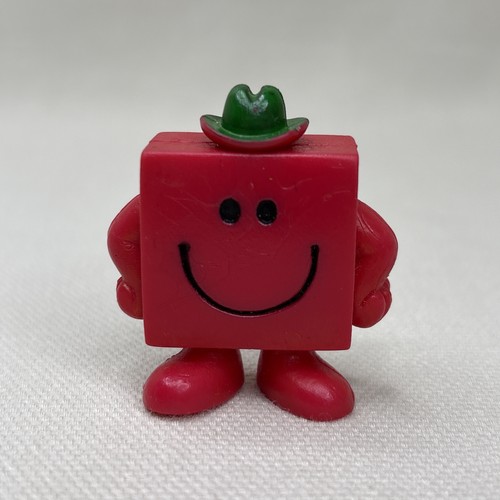 Vtg strong men pvc toy - mr,