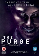 The Purge DVD (2013) Lena Headey, DeMonaco (DIR) cert 15 FREE Shipping, Save £s