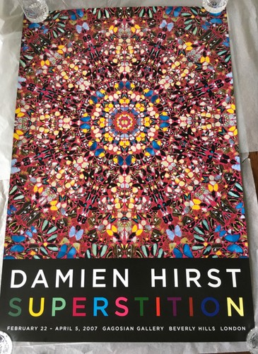 Damien hirst superstition - hirst,