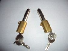 ROLLER SHUTTER BULLET LOCKS