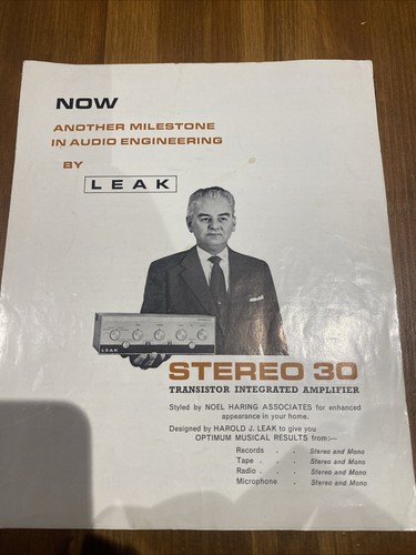 Leak stereo amplifier - stereo,