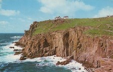 Cornwall Postcard - Land's End Cliffs and Hotel   RS24550