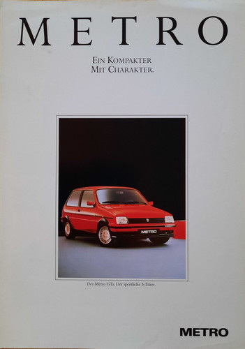German austin rover metro car - rover,