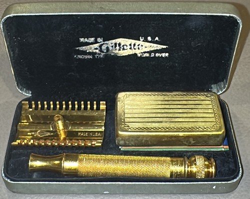 Antique 1920s gillette gold - antique,