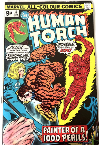 Human torch number - human, torch.