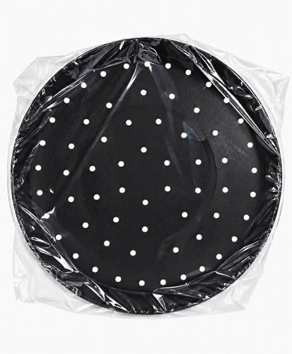 Round black metal - , tandoori