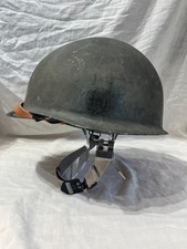 A Post WW2 M1 Euro-clone Airforce M51 Belgium Steel Helmet & Liner Complete