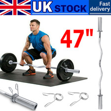 4ft Olympic Barbell 2" EZ Curl