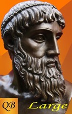 ART DECO ZEUS BRONZE STATUE