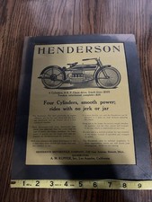 Rare Vintage Henderson