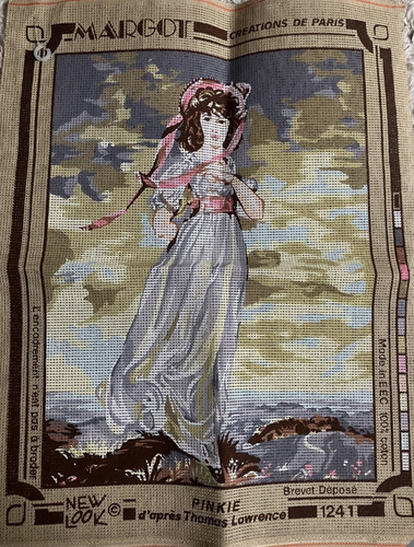 Margot tapestry canvas pinkie - tapestry, canvas-