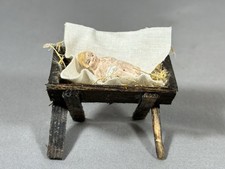 Vintage German Putz Nativity