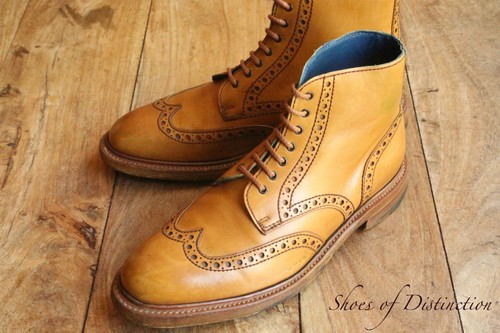 Barker brown leather - brown,