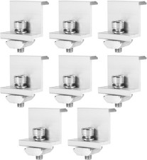 Solar Panel End Clamp 8pcs Holder 35mm Mounting Bracket Clamp Photovoltaic Stand
