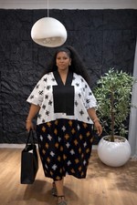 Elegant Ankara Maxi Dress –