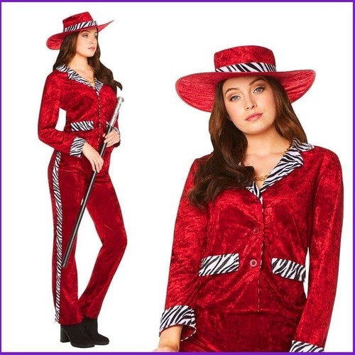 Ladies 1970 red - 1970's, pimpette
