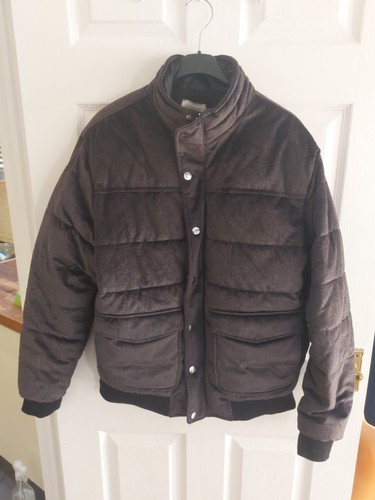 Womens zara coat size large - coat,