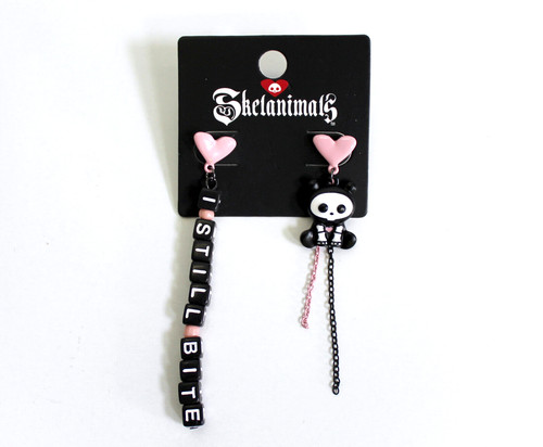 Skelanimals pink black - skelanimals,