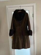 Genuine  Vintage Antartex Sheepskin Coat Size 12