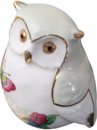 Porcelain owl figurine mark - porcelain, st