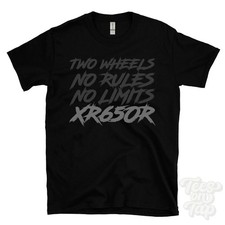 XR650R T-SHIRT - TWO WHEELS NO