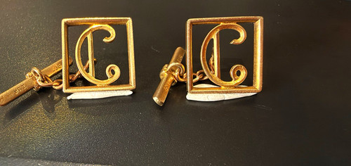 Vintage 9ct yellow gold - vintage,