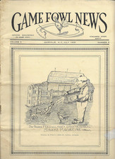 VINTAGE COLLECTIBLE Gamefowl