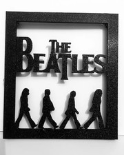Beatles abbey road framed - abbey,
