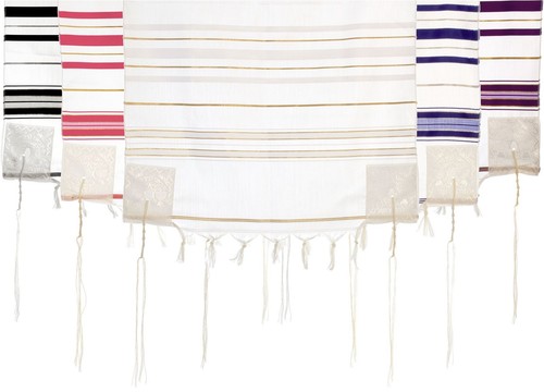 Acrylic tallit prayer shawl - tallit,