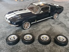 Deagostini 1/8 Scale 1967 Shelby Mustang Cobra GT500 - Blue custom wheels 
