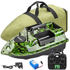 VERY100 GPS Fishing Bait Boat 3 Hoppers Camo Carp Hook Bait Carry Boat Wireless