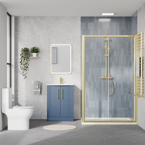 Full bathroom suite 600mm - bathroom,