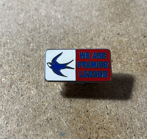 Cardiff city enamel football - cardiff,