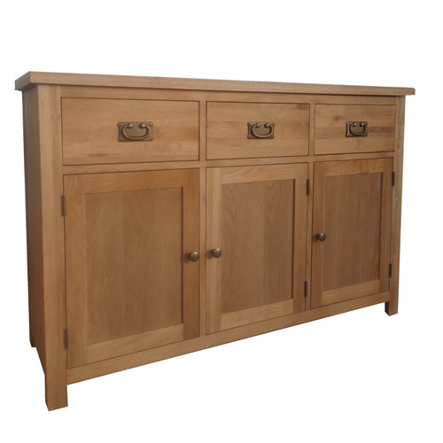 Oakcroft rustic oak - rustic, large