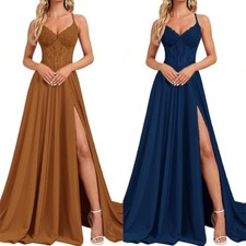 Spaghetti strap satin prom - strap,