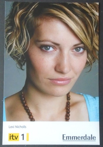 Emmerdale cast card - -, sally
