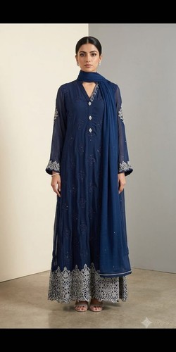 Blue maxi asian - blue,